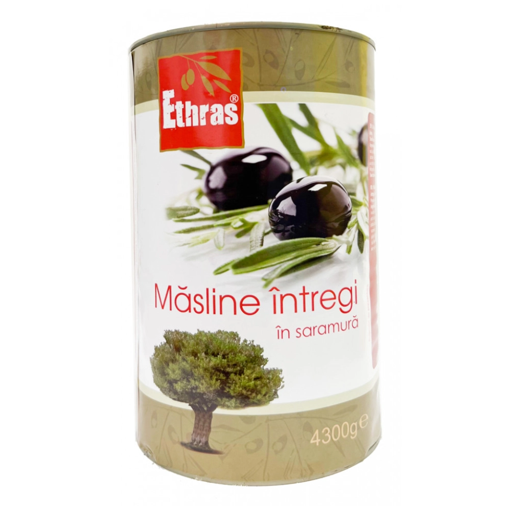 Masline negre Ethras 101/120 2,5kg