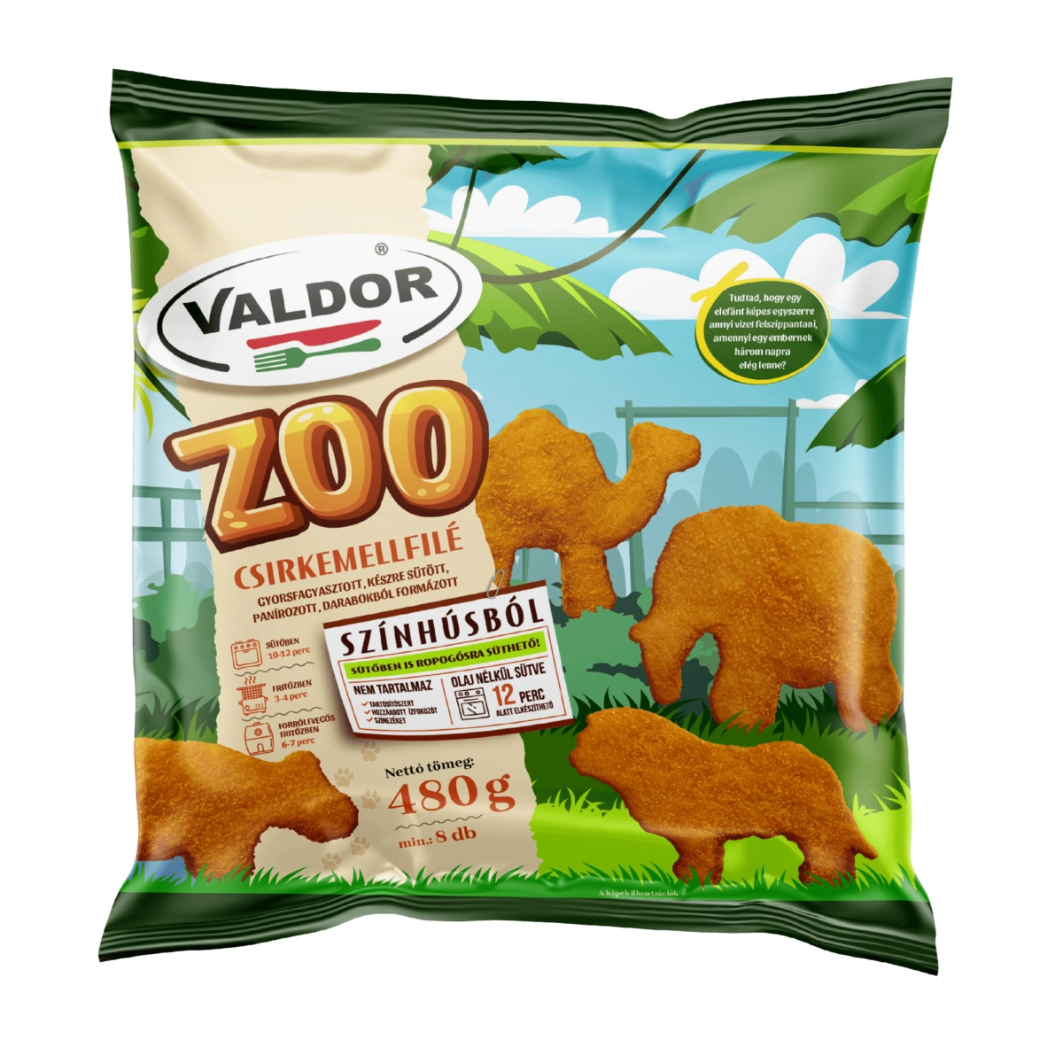 Piept de pui file Zoo Valdor 480gr