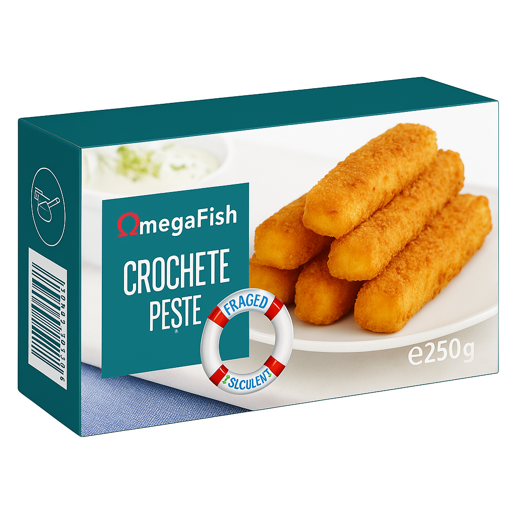 Crochete peste Allaska Pollok 250gr
